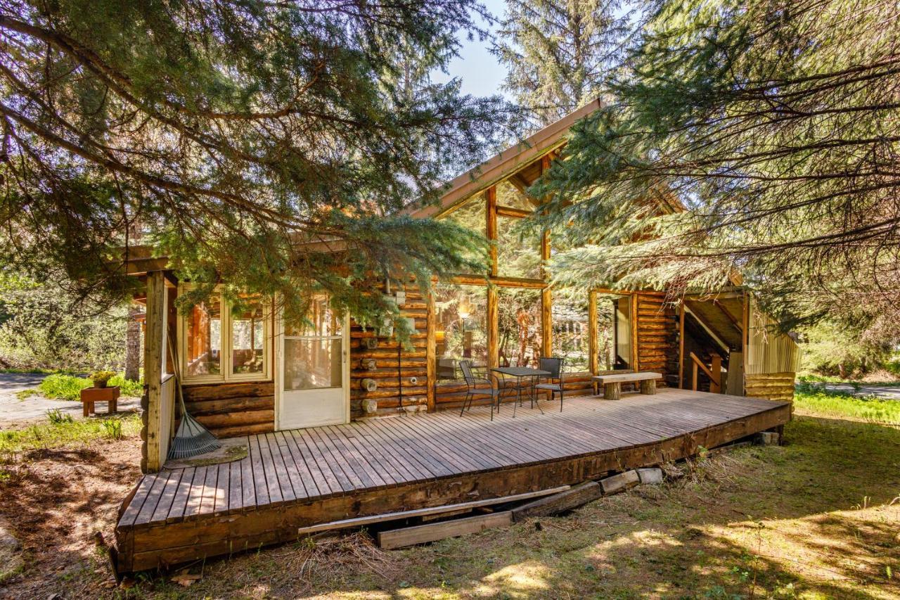 Alpine Meadows Log Cabin Girdwood Kültér fotó