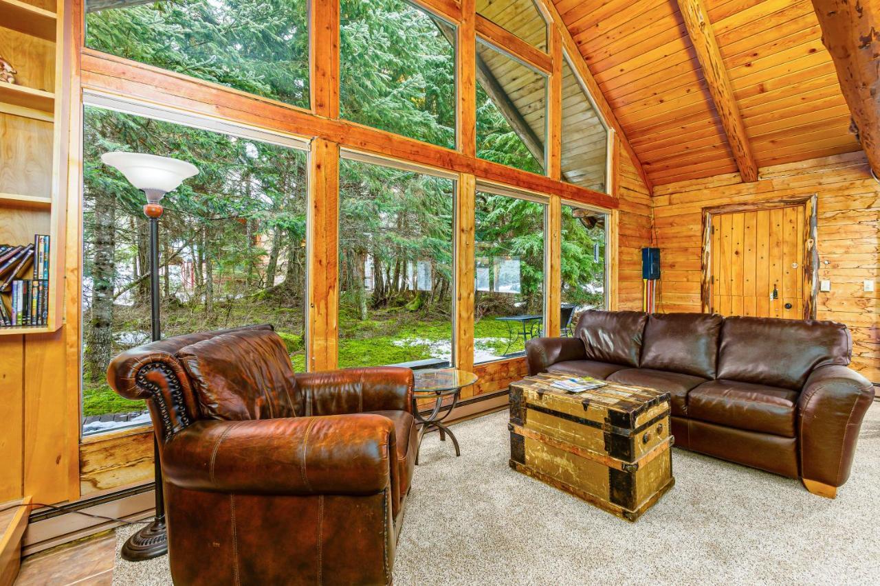 Alpine Meadows Log Cabin Girdwood Kültér fotó